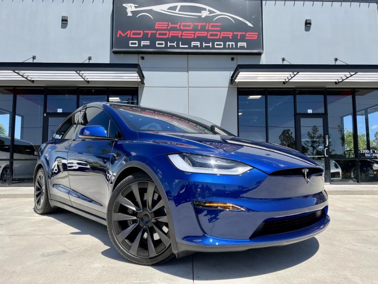 Used 2022 Tesla Model X for sale $137,995 at Exotic Motorsports of Oklahoma in Edmond OK