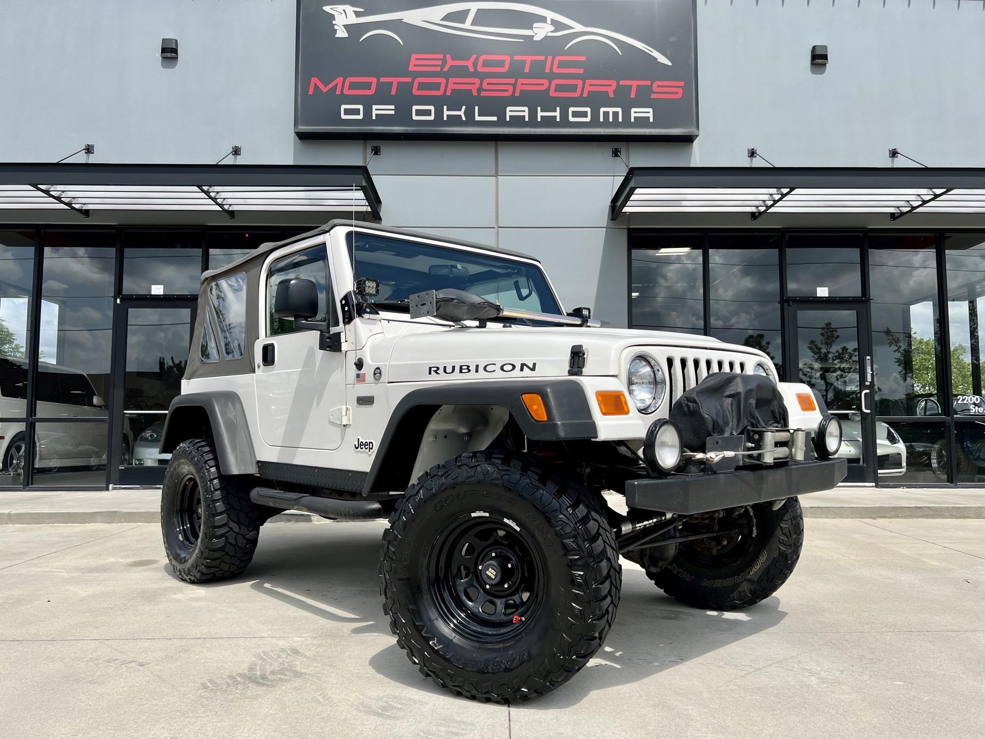 Used 2004 Jeep Wrangler Rubicon For Sale (Sold) | Exotic Motorsports of  Oklahoma Stock #C791-1