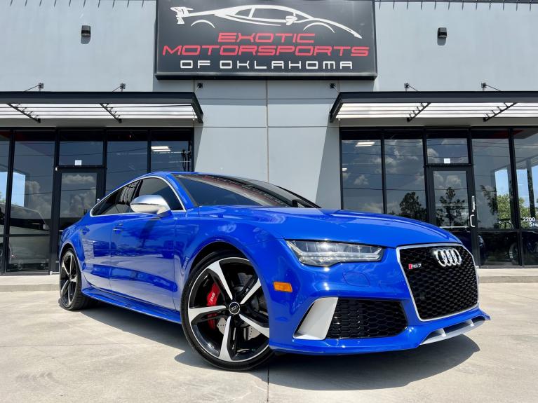 Used 2016 Audi RS 7 4.0T Prestige for sale $67,995 at Exotic Motorsports of Oklahoma in Edmond OK