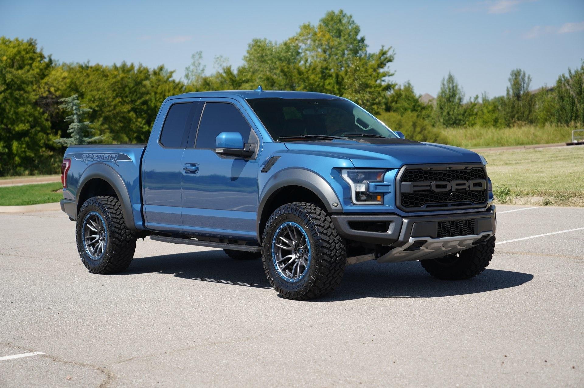 Ford Raptor Blue Color