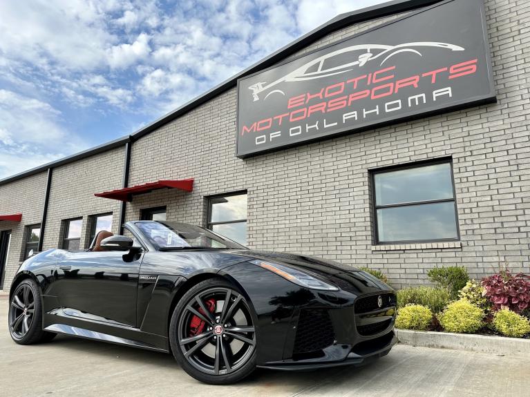 Used 2019 Jaguar F-TYPE SVR for sale $94,995 at Exotic Motorsports of Oklahoma in Edmond OK
