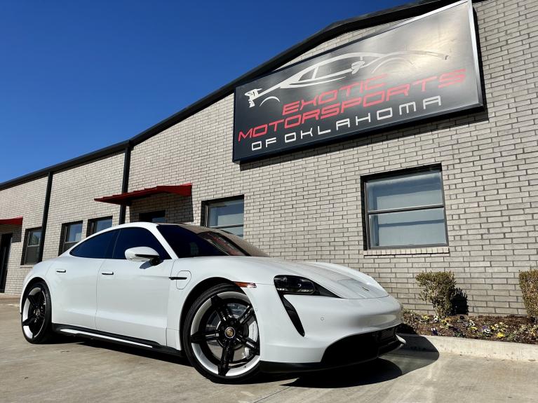 Used 2022 Porsche Taycan 4S for sale $134,995 at Exotic Motorsports of Oklahoma in Edmond OK