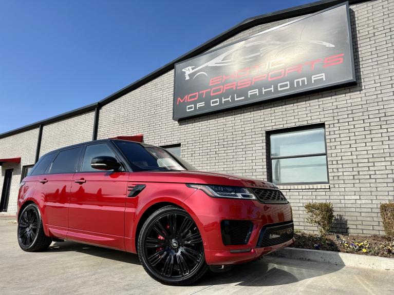 Used 2018 Land Rover Range Rover Sport 5.0L V8 Supercharged Autobiography for sale $64,995 at Exotic Motorsports of Oklahoma in Edmond OK