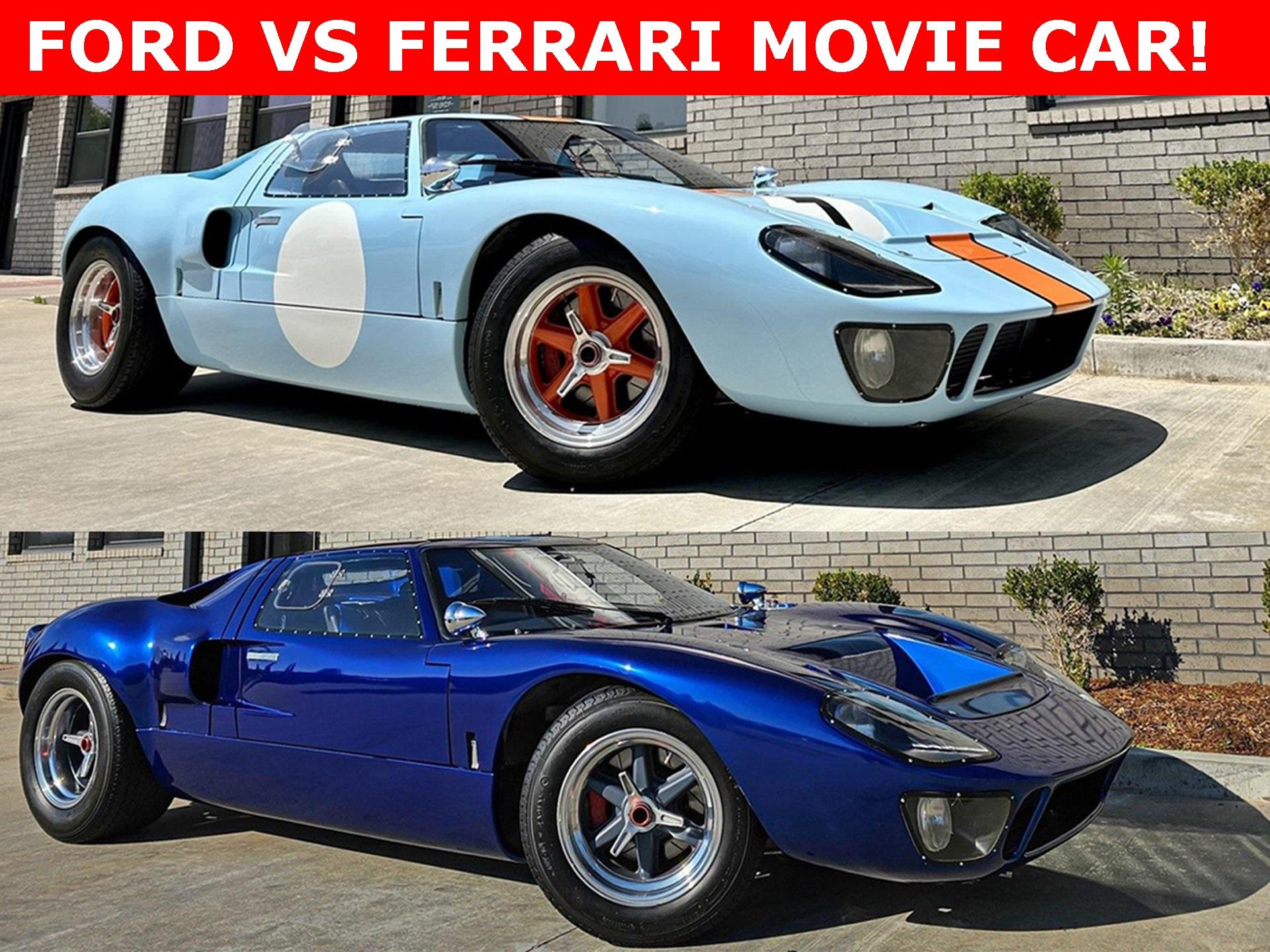 Used 1967 Ford GT40 / Ford vs Ferrari Movie Car / Certificate of  Authenticity For Sale ($254,995)