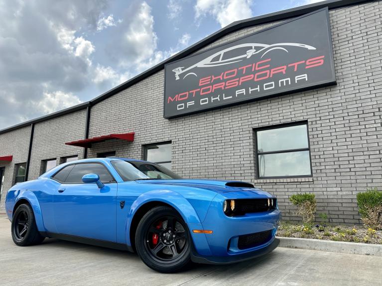 Used 2018 Dodge Challenger SRT / Full Crate Included for sale $149,995 at Exotic Motorsports of Oklahoma in Edmond OK