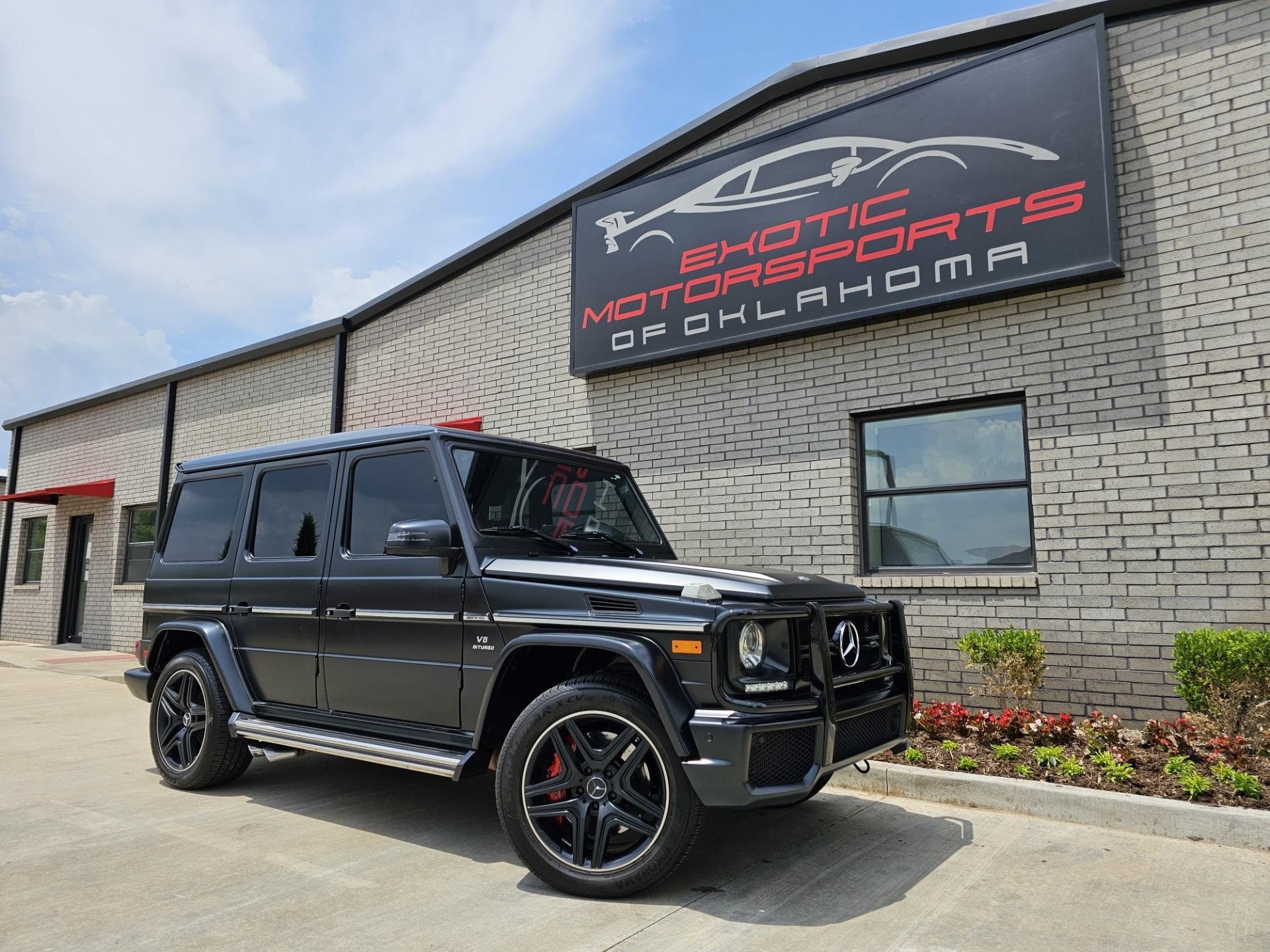Used 2018 MercedesBenz GClass G 63 AMG / Factory Matte Paint / Carbon