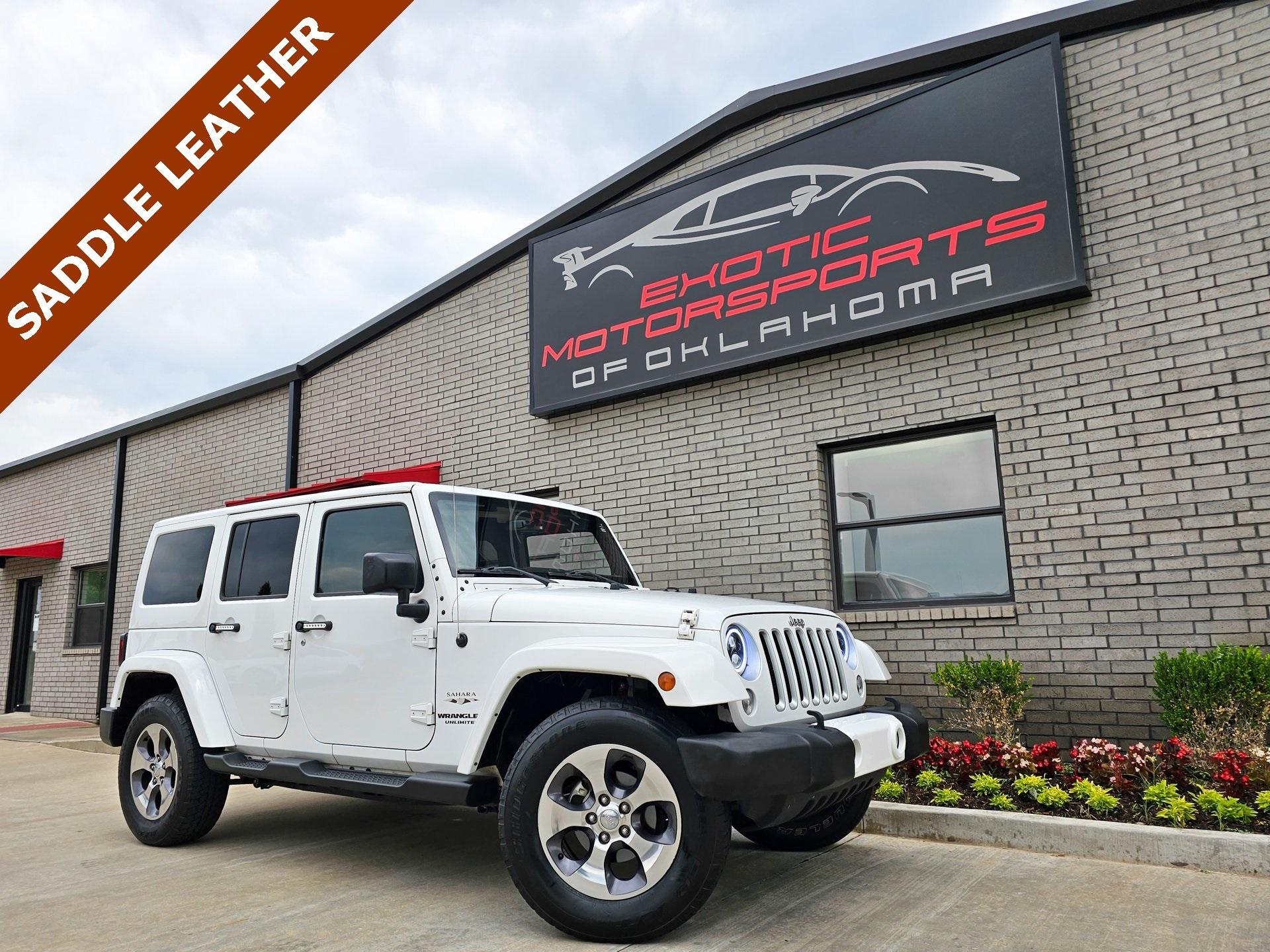 Used 2016 Jeep Wrangler Unlimited Sahara For Sale (Sold) Exotic