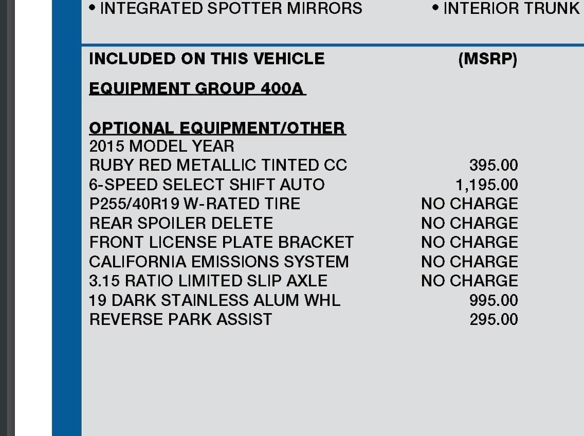 Ford Mustang Fluid Capacities 1999-2004, 46% OFF