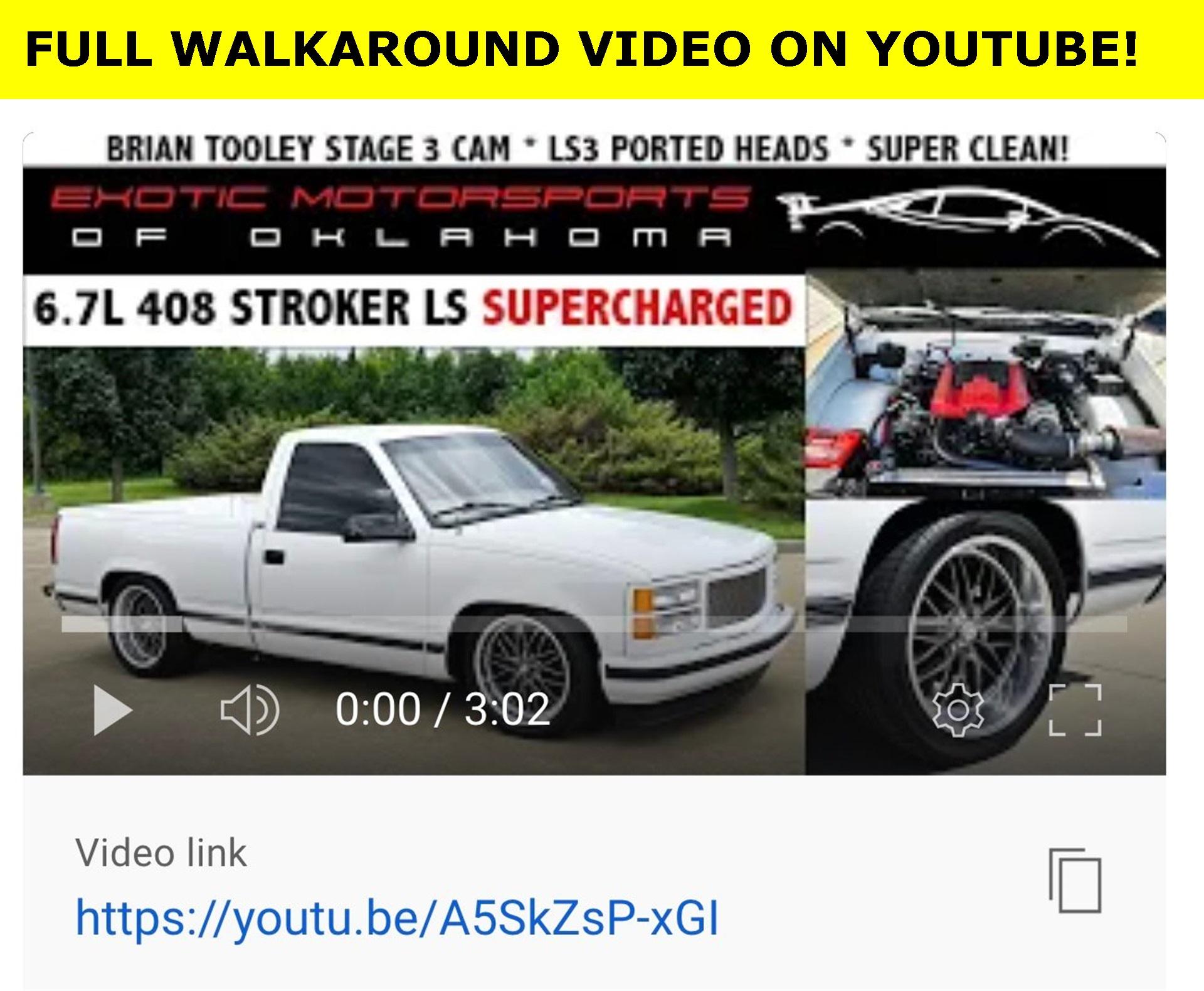 Used 1997 Chevrolet C/K 1500 For Sale (Sold) | Exotic Motorsports