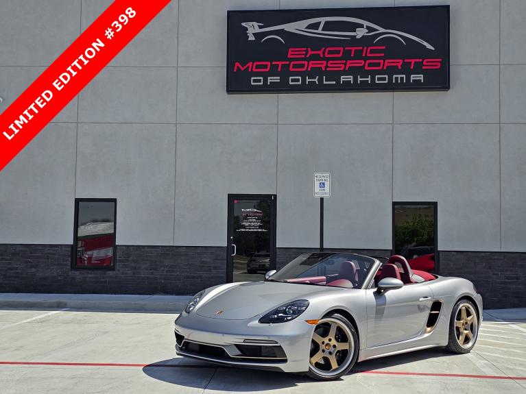 Used 2022 Porsche 718 Boxster 25 Years for sale $114,995 at Exotic Motorsports of Oklahoma in Edmond OK