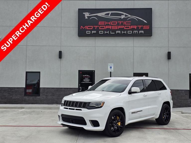 Used 2018 Jeep Grand Cherokee Trackhawk for sale $79,995 at Exotic Motorsports of Oklahoma in Edmond OK