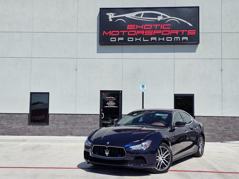 Used 2017 Maserati Ghibli Base for sale $24,995 at Exotic Motorsports of Oklahoma in Edmond OK