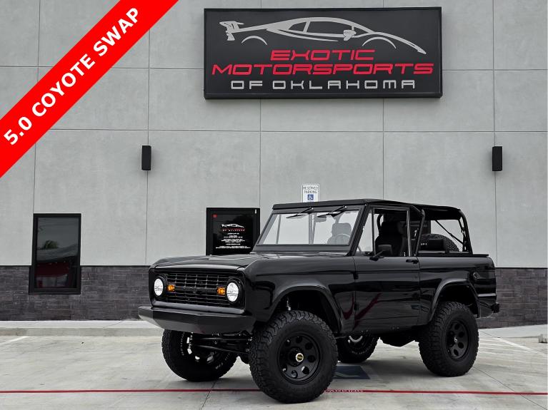 Used 1971 Ford Bronco for sale $199,995 at Exotic Motorsports of Oklahoma in Edmond OK