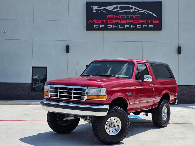 Used 1994 Ford Bronco for sale $34,995 at Exotic Motorsports of Oklahoma in Edmond OK