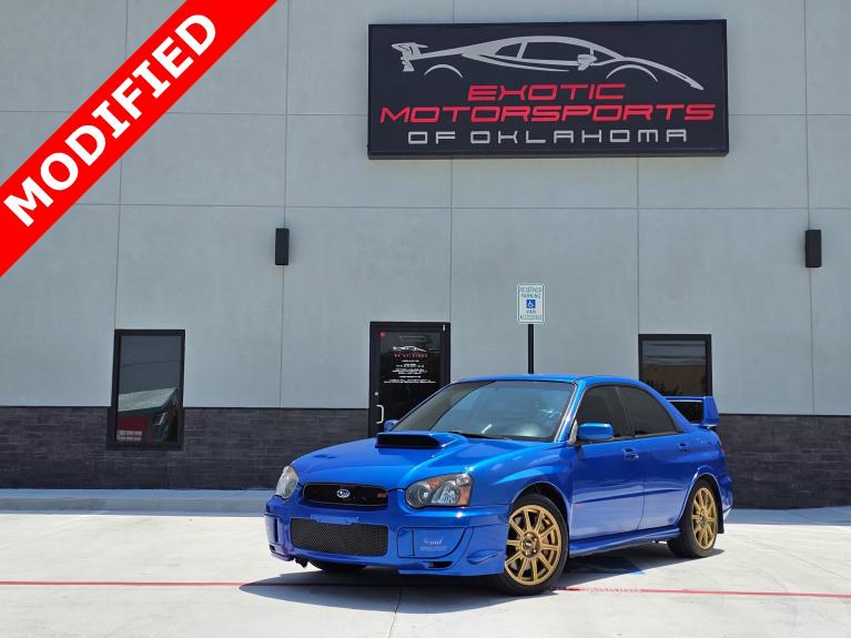 Used 2005 Subaru Impreza WRX STi for sale Call for price at Exotic Motorsports of Oklahoma in Edmond OK