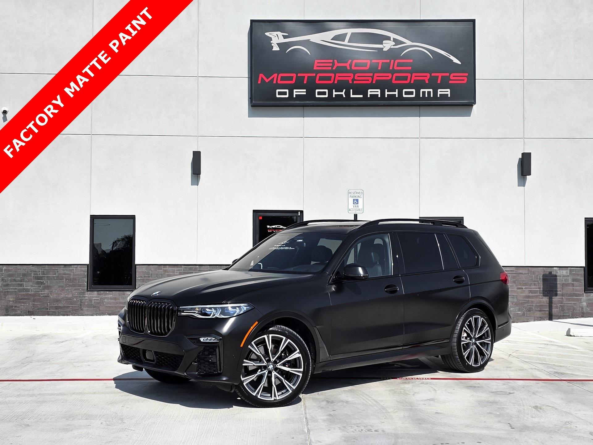Used 2021 BMW X7 M50i * FACTORY FROZEN BLACK METALLIC PAINT * FULL BODY ...