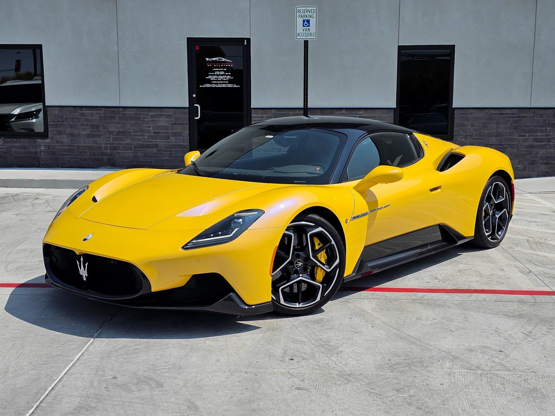 2022 MASTERS イエローフラッグ Used 2022 Maserati MC20 For Sale (Sold) | Exotic Motorsports of