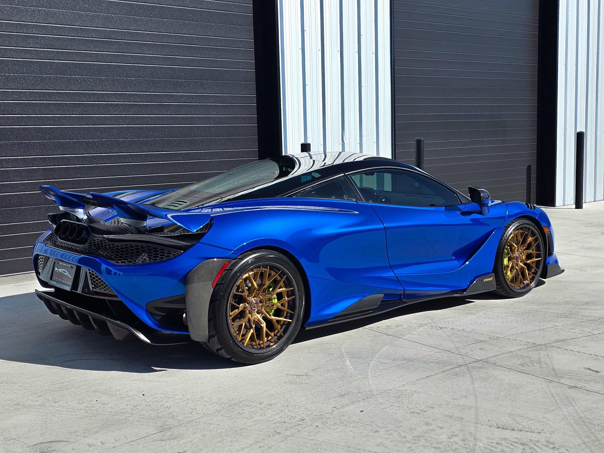 クラウンst ブルー　ゴールドリム Used 2021 McLaren 765LT 885 WHP * TRANSFERRABLE WARRANTY * $50K