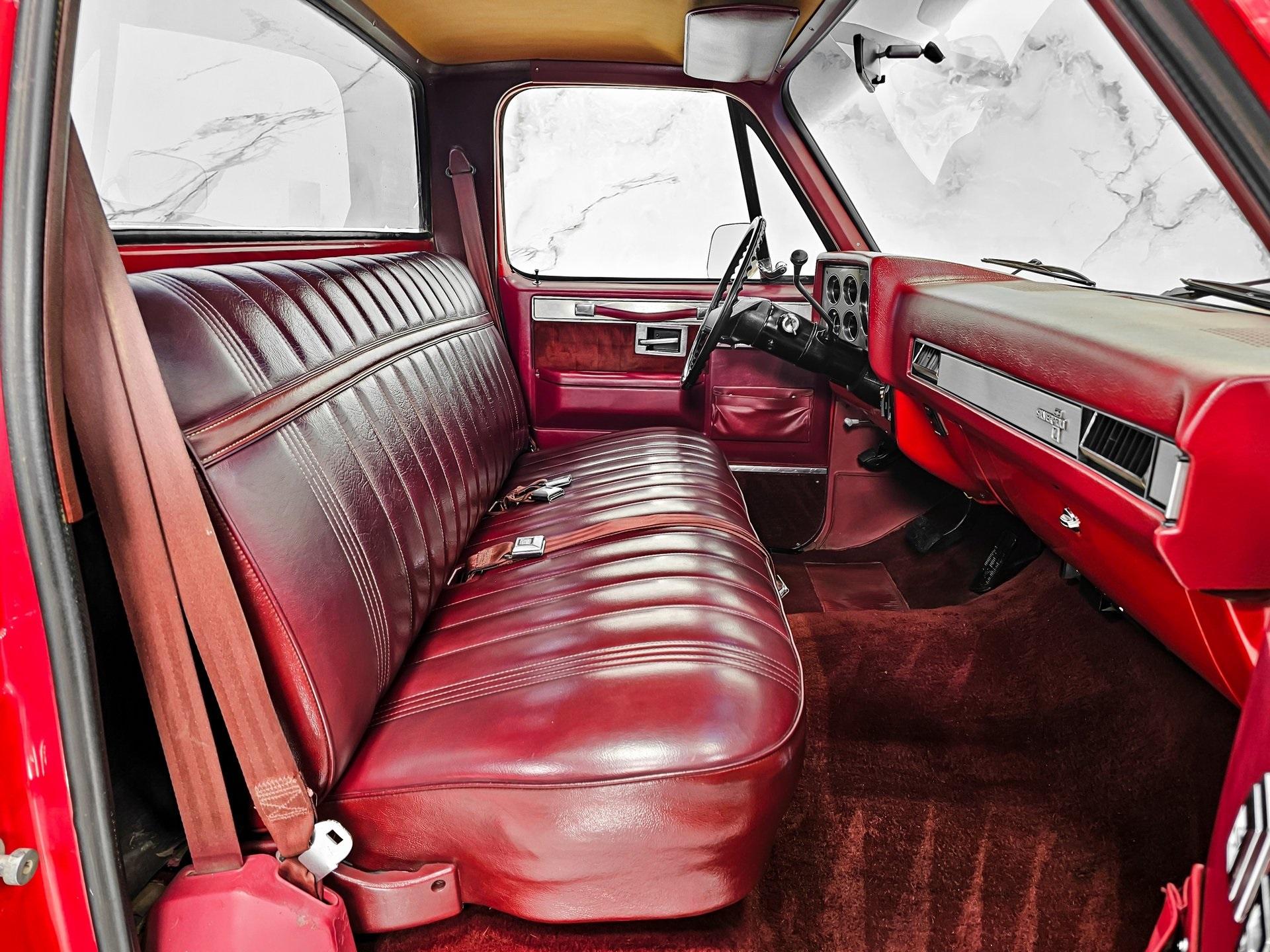 1984 Chevy Truck Interior