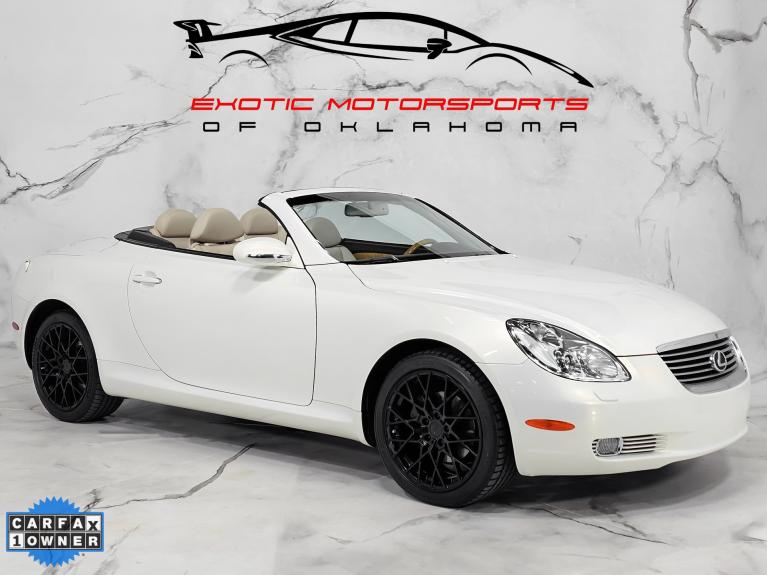 Used 2003 Lexus SC 430 for sale $31,995 at Exotic Motorsports of Oklahoma in Edmond OK