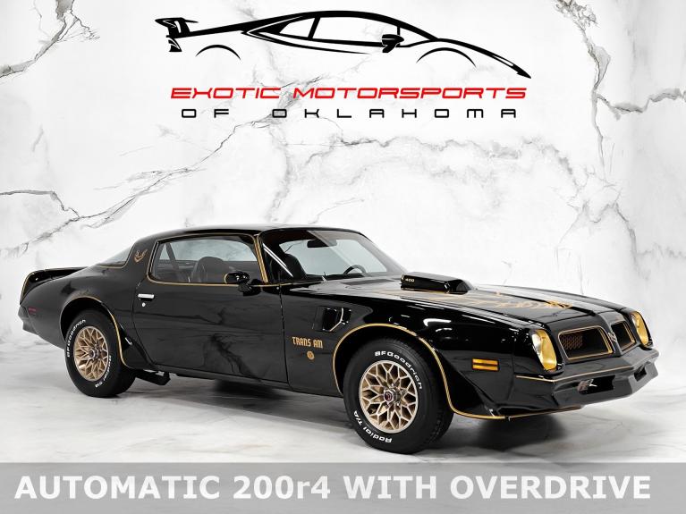 Used 1976 Pontiac Firebird Trans Am for sale $29,947 at Exotic Motorsports of Oklahoma in Edmond OK