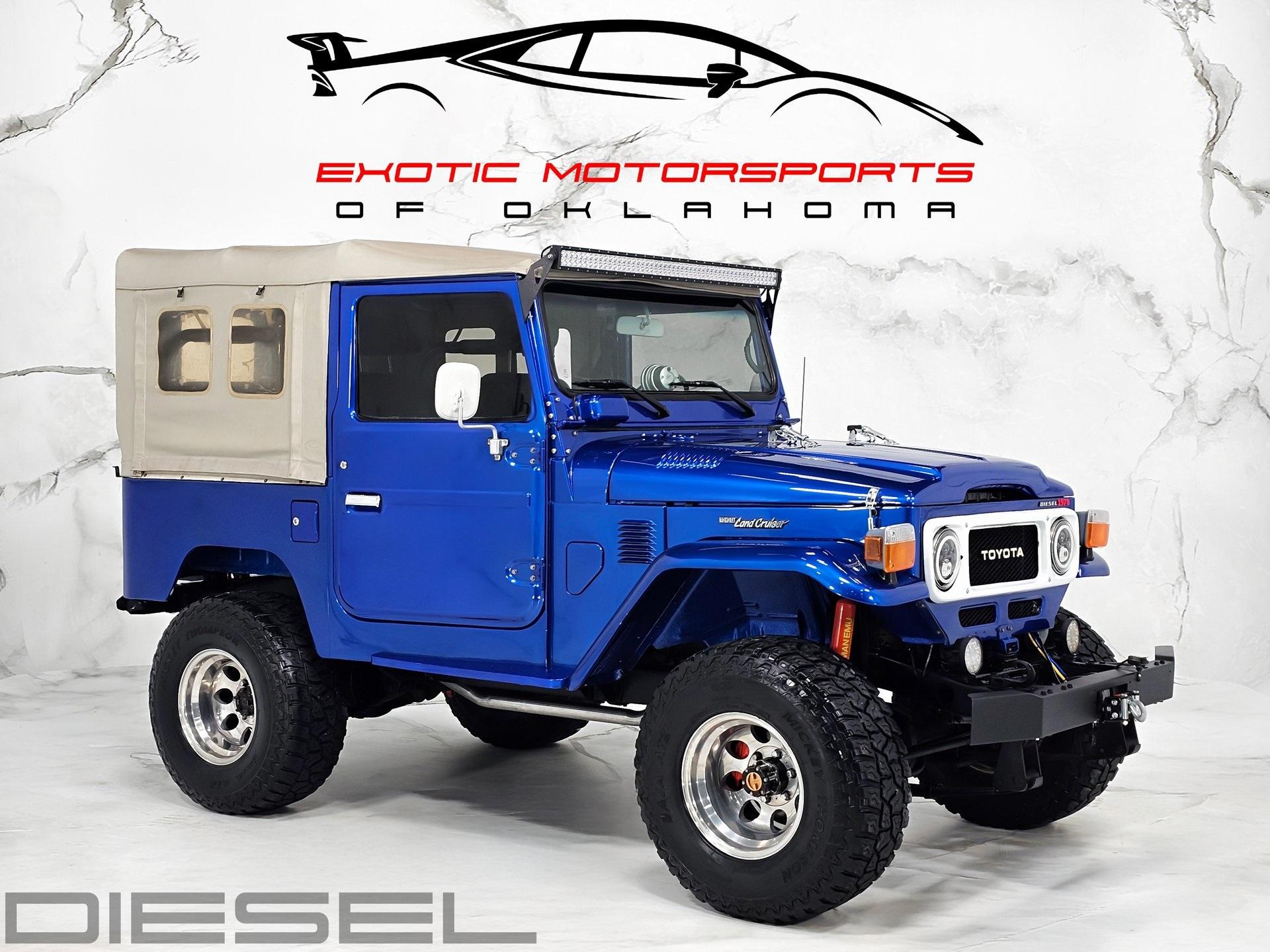 Used 1978 Toyota Land Cruiser DIESEL For Sale (Sold) | Exotic
