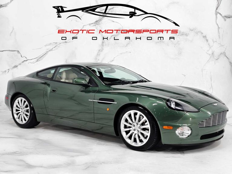 Used 2003 Aston Martin Vanquish V12 for sale $63,947 at Exotic Motorsports of Oklahoma in Edmond OK