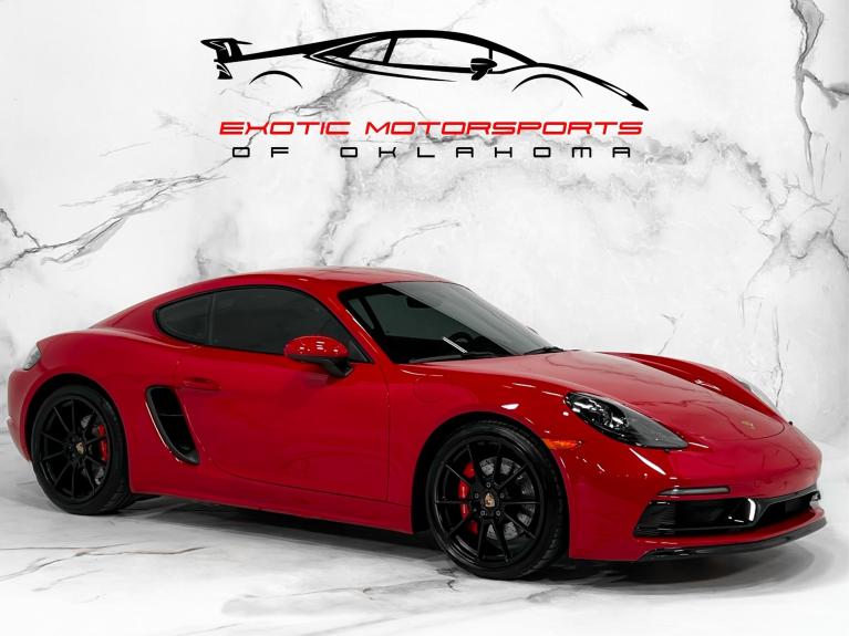Used 2024 Porsche 718 Cayman GTS for sale $104,947 at Exotic Motorsports of Oklahoma in Edmond OK