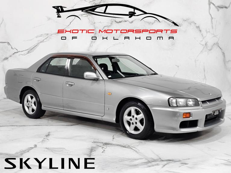 skyline4ドア　ヨンメリ　シルバー Used 1999 Nissan Skyline RHD SEDAN * AUTO * SUPER COOL! For Sale
