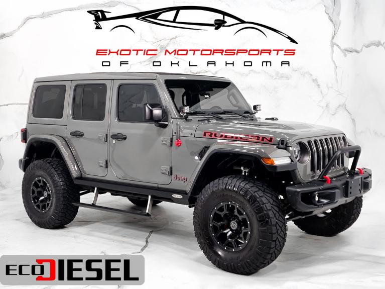 Used 2020 Jeep Wrangler Unlimited Rubicon for sale Call for price at Exotic Motorsports of Oklahoma in Edmond OK