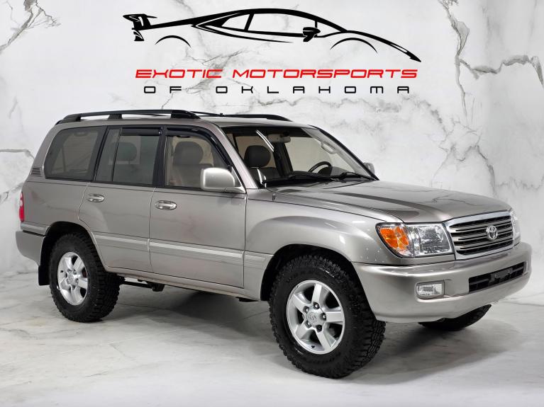 Used 2003 Toyota Land Cruiser for sale $34,947 at Exotic Motorsports of Oklahoma in Edmond OK