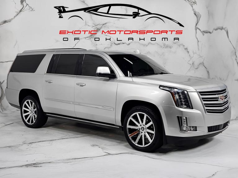Used 2016 Cadillac Escalade ESV Platinum Edition for sale $17,947 at Exotic Motorsports of Oklahoma in Edmond OK