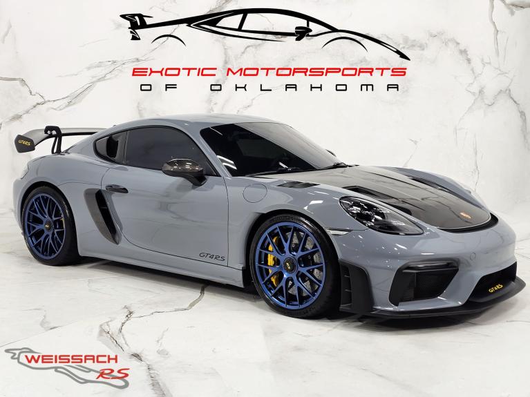 Used 2023 Porsche 718 Cayman GT4 RS * WEISSACH PACKAGE * PPF * SOUL EXHAUST for sale Call for price at Exotic Motorsports of Oklahoma in Edmond OK