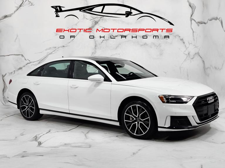 Used 2021 Audi A8 L 55 * BLACK OPTICS PACKAGE for sale Call for price at Exotic Motorsports of Oklahoma in Edmond OK