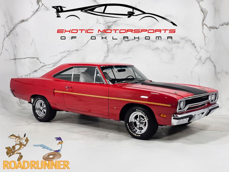 Used 1970 Plymouth Roadrunner for sale $74,947 at Exotic Motorsports of Oklahoma in Edmond OK