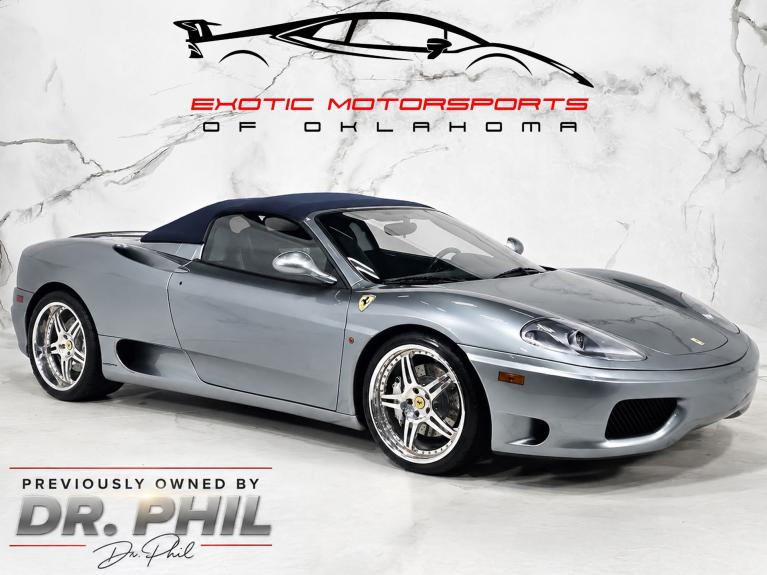 Used 2002 Ferrari 360 Modena Spider for sale $109,947 at Exotic Motorsports of Oklahoma in Edmond OK