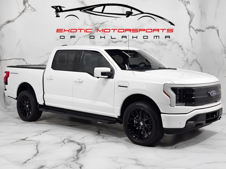 Used 2022 Ford F-150 Lightning Platinum for sale Call for price at Exotic Motorsports of Oklahoma in Edmond OK