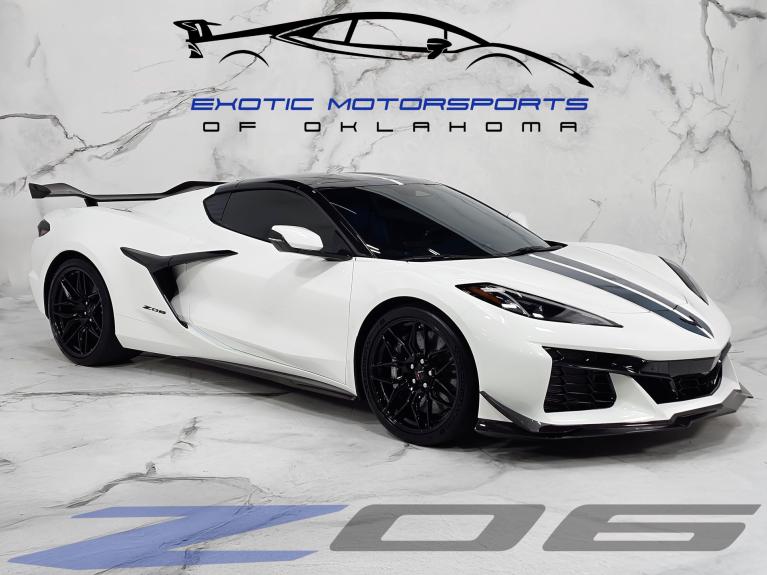 Used 2025 Chevrolet Corvette Z06 for sale Call for price at Exotic Motorsports of Oklahoma in Edmond OK