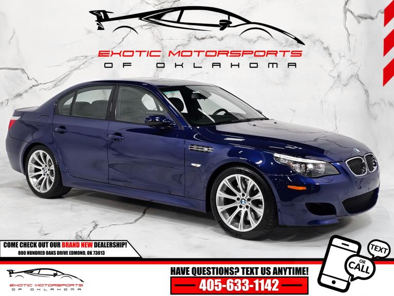 Used 2008 BMW M5 BONE STOCK * 1-OWNER * CLEAN CARFAX for sale $71,947 at Exotic Motorsports of Oklahoma in Edmond OK