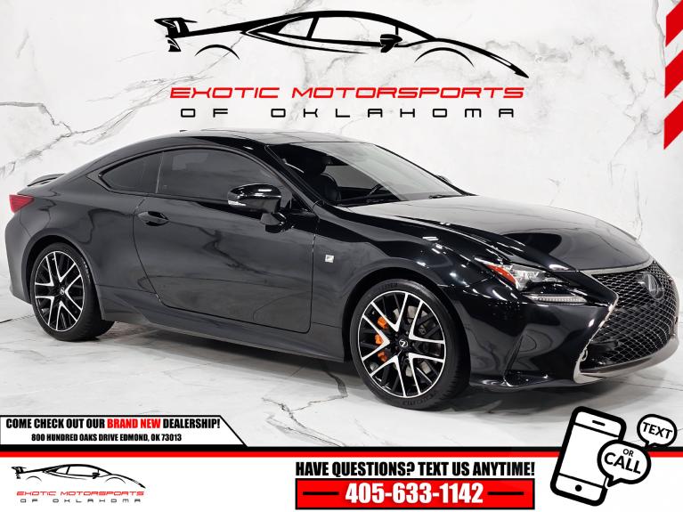 Used 2018 Lexus RC 350 for sale Call for price at Exotic Motorsports of Oklahoma in Edmond OK