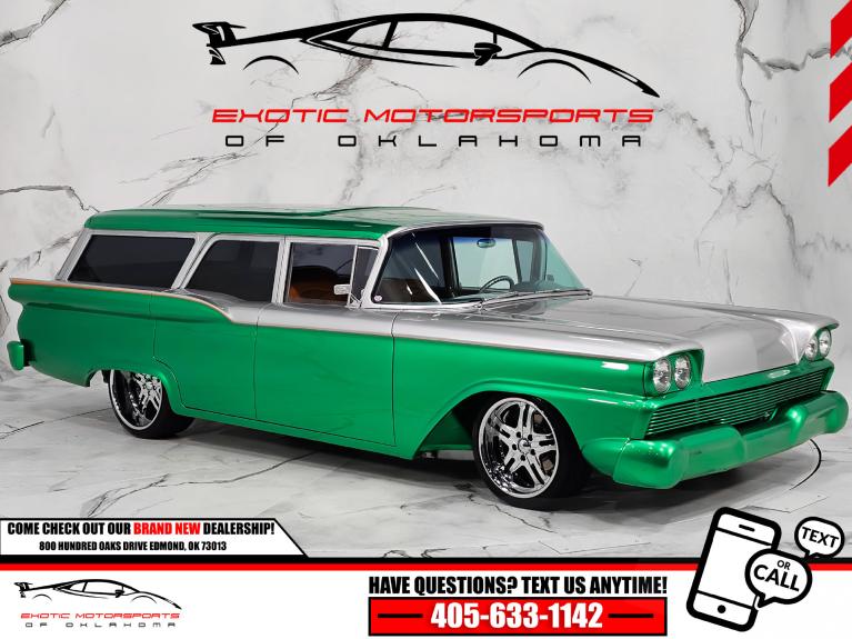 Used 1959 Ford Ranch Wagon for sale $124,998 at Exotic Motorsports of Oklahoma in Edmond OK