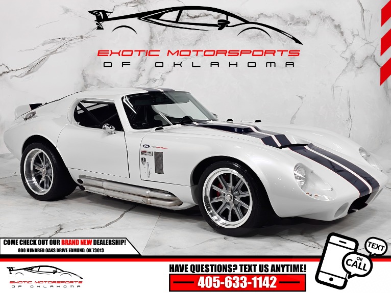 Used 2018 Factory Five Racing Type 65 Coupe Shelby Daytona Replica for sale $99,947 at Exotic Motorsports of Oklahoma in Edmond OK