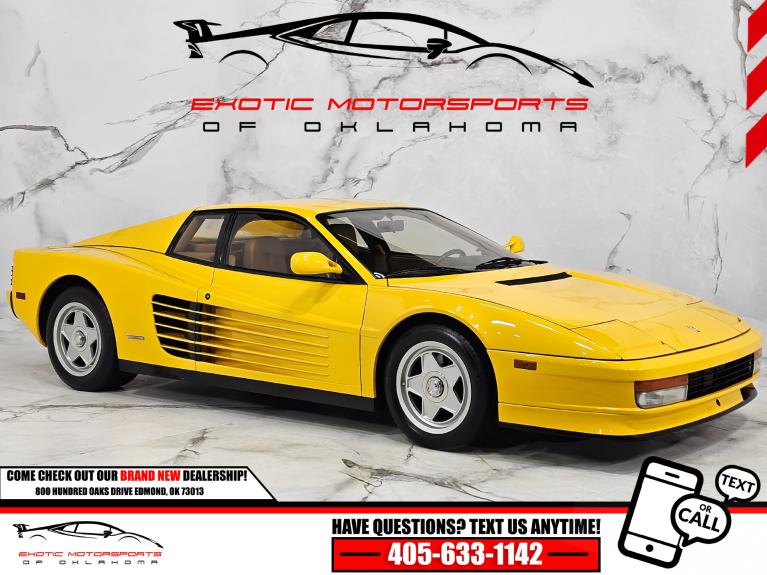 Used 1987 Ferrari Testarossa for sale Call for price at Exotic Motorsports of Oklahoma in Edmond OK