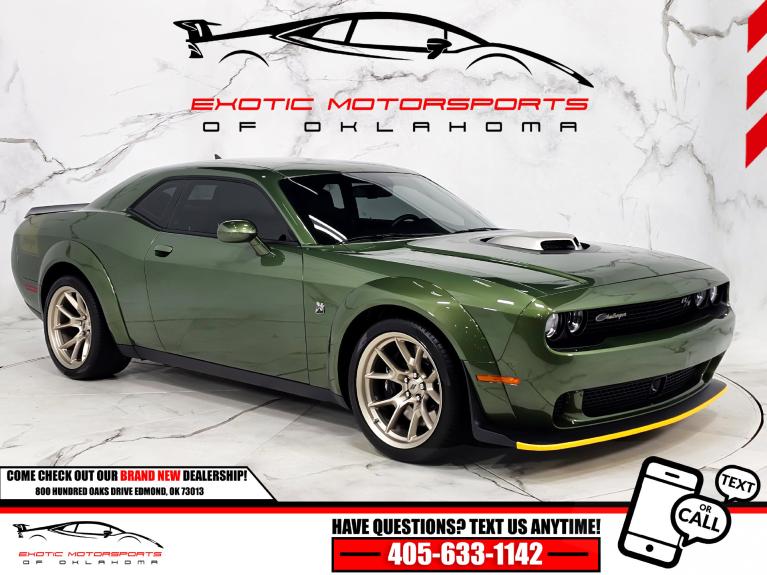 Used 2023 Dodge Challenger R/T Scat Pack Widebody SWINGER EDITION * PPF for sale $59,947 at Exotic Motorsports of Oklahoma in Edmond OK