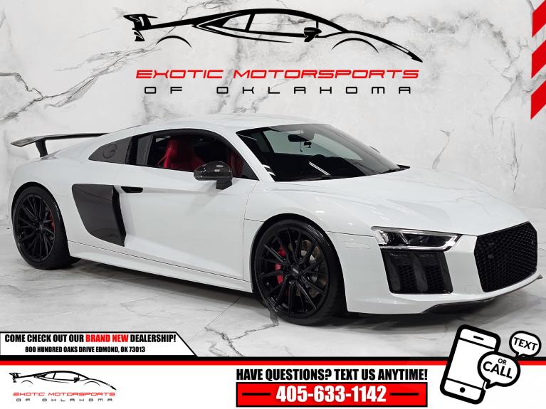Used 2017 Audi R8 5.2 * TUNE * EXHAUST for sale $134,947 at Exotic Motorsports of Oklahoma in Edmond OK