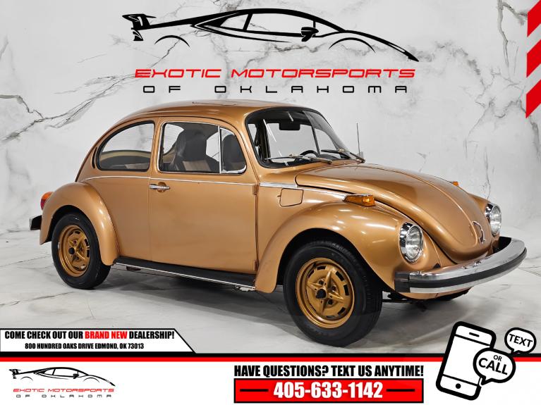 Used 1974 Volkswagen Beetle for sale Call for price at Exotic Motorsports of Oklahoma in Edmond OK