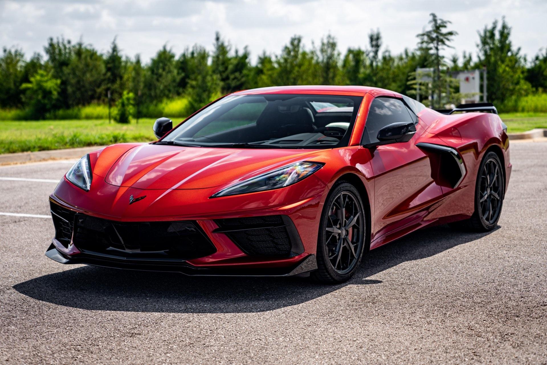 ブラック×メタリックレッド Used 2023 Chevrolet Corvette Z06 3LZ ONLY 10 Miles! Front