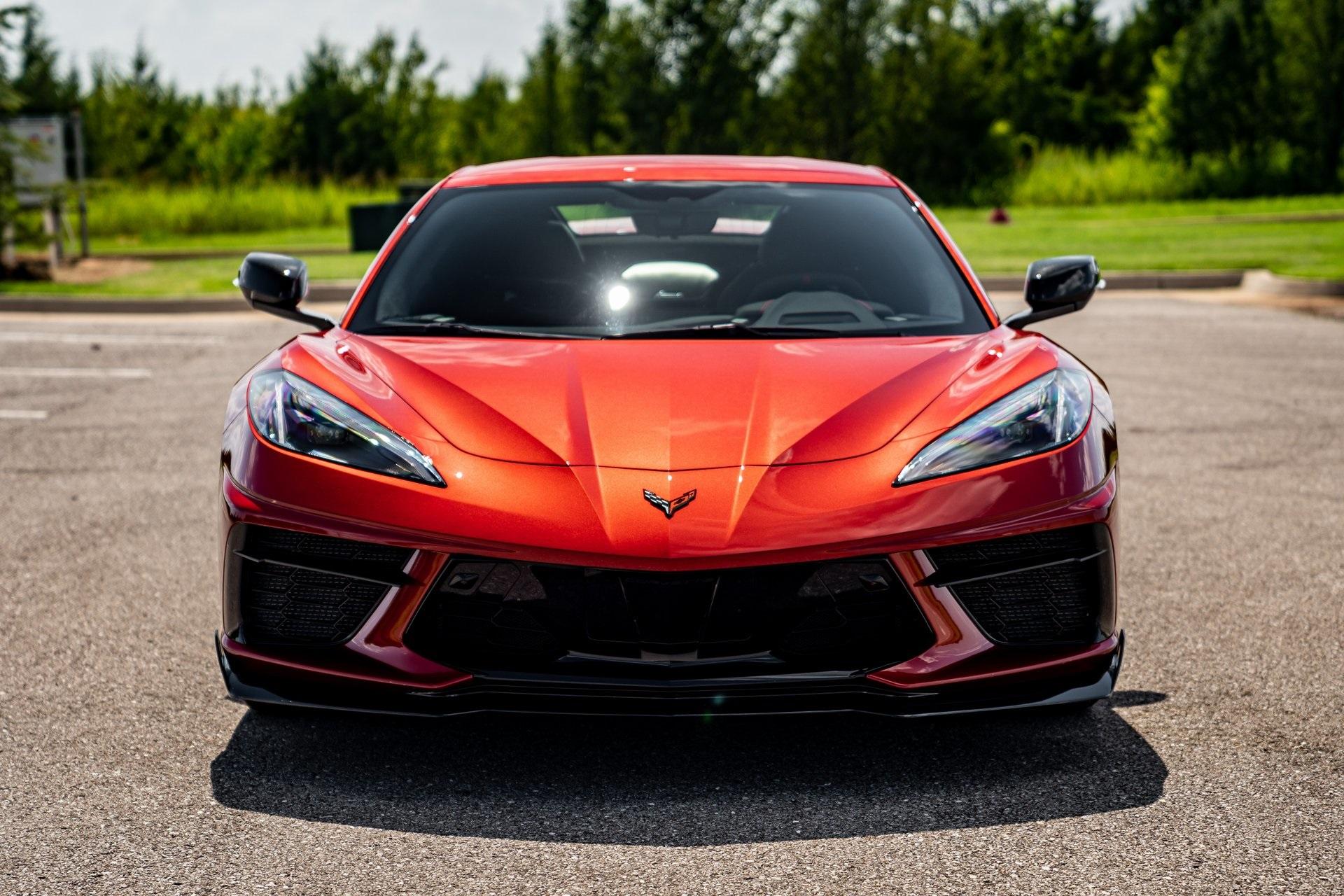 ブラック×メタリックレッド Used 2021 Chevrolet Corvette Stingray For Sale (Sold