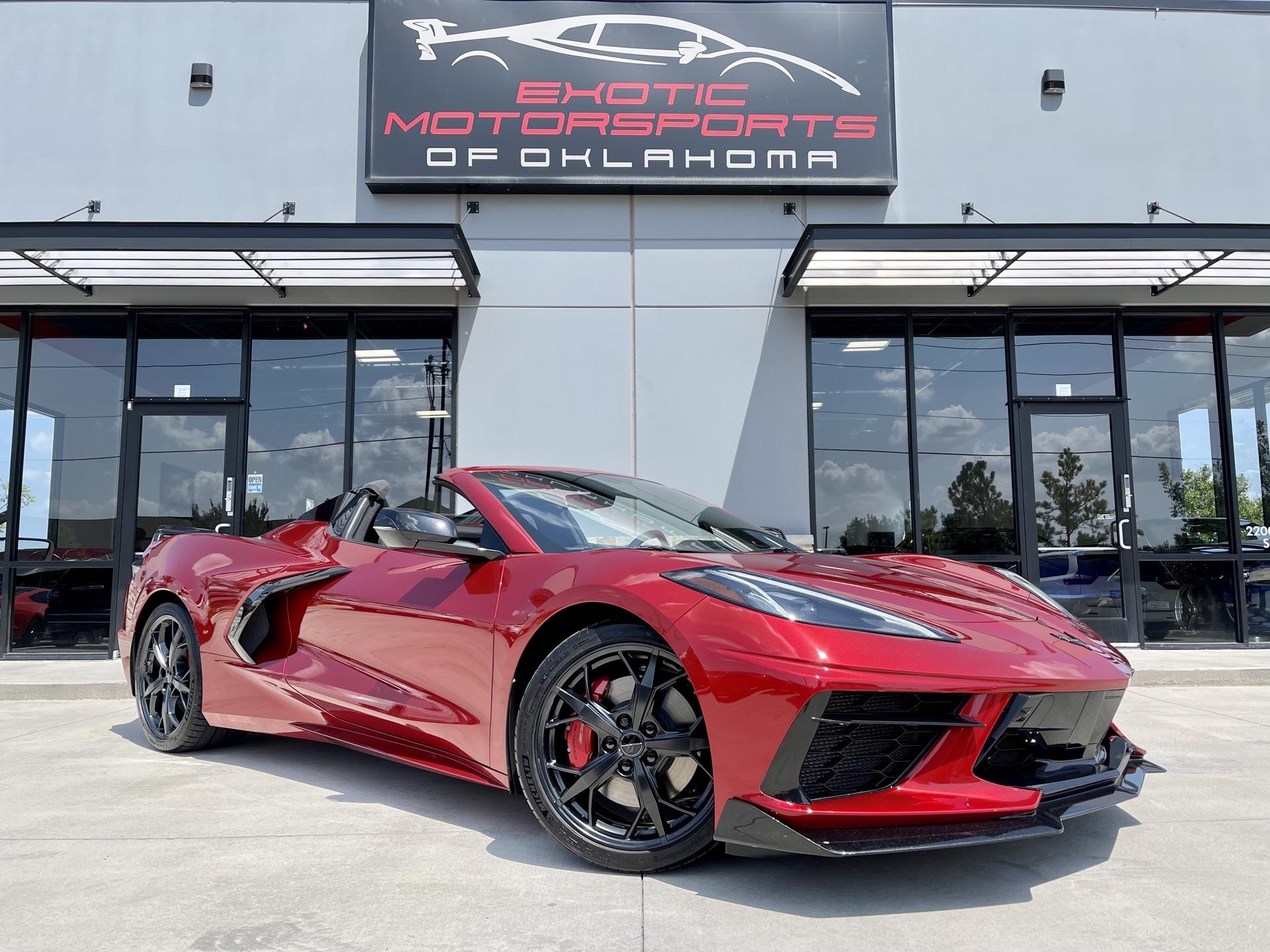 ブラック×メタリックレッド Used 2021 Chevrolet Corvette Stingray For Sale (Sold