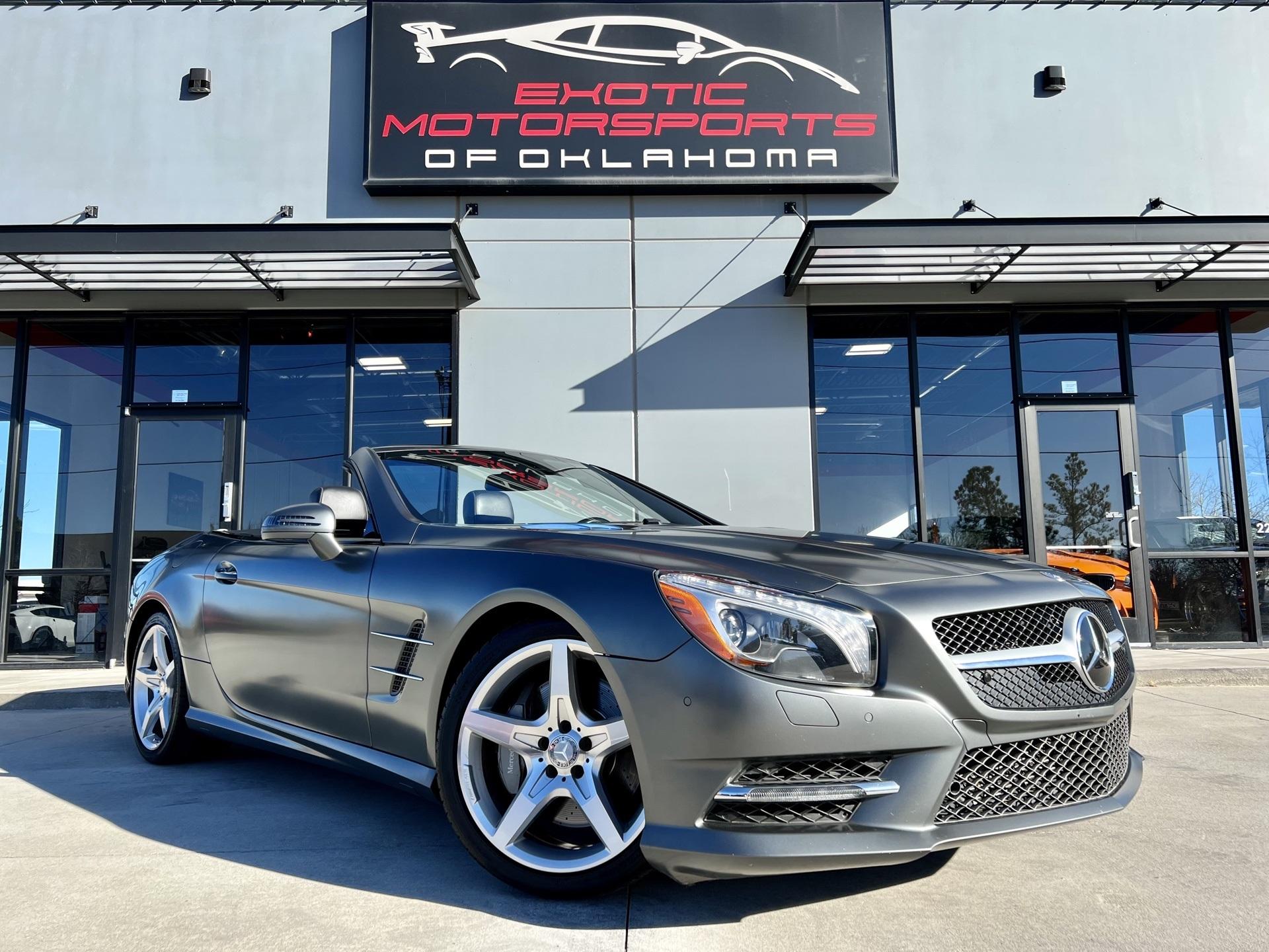 used-2013-mercedes-benz-sl-class-sl-550-rare-shadow-grey-matte-finish